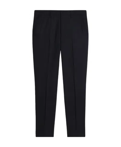 Ami Alexandre Mattiussi Ami Paris Straight-leg Tailored Chino Trousers In Black