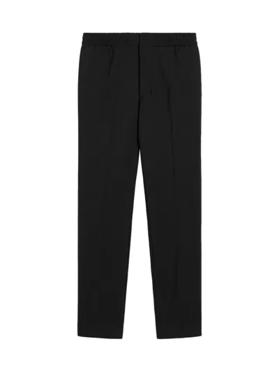 Ami Alexandre Mattiussi Ami Paris Straight-leg Tailored Pants In Black