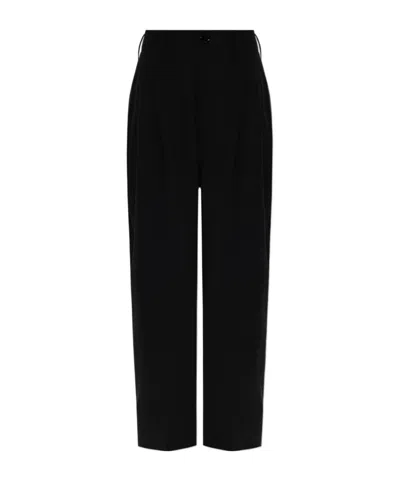 Ami Alexandre Mattiussi Ami Paris Straight-leg Tailored Pants In Black