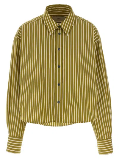 Ami Alexandre Mattiussi Ami Paris Striped Shirt In Multicolor