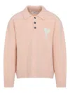 Ami Alexandre Mattiussi Ami Paris Sweater In Pink