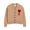 Ami Alexandre Mattiussi Ami Paris Sweaters In Neutral