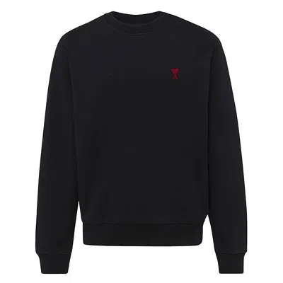 Ami Alexandre Mattiussi Ami Paris Sweaters In Black