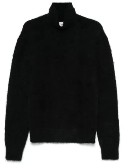 Ami Alexandre Mattiussi Brushed Jumper In Black