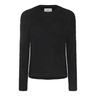 Ami Alexandre Mattiussi Ami Paris Sweaters Black