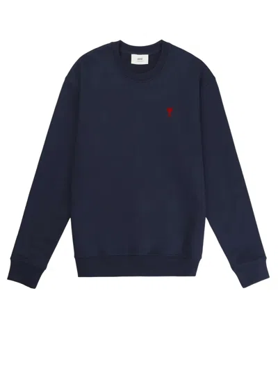 Ami Alexandre Mattiussi Ami Paris Sweaters In Metallic