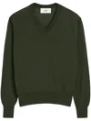 Ami Alexandre Mattiussi Ami Paris Sweaters In Green