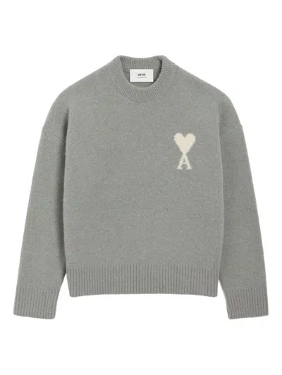Ami Alexandre Mattiussi Ami Paris Men Adc Grande Maglia G.collo In Multi