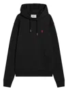 Ami Alexandre Mattiussi Ami Paris Ami De Coeur Navy Blue Hoodie In Multi