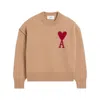 Ami Alexandre Mattiussi Ami De Coeur Wool Sweater In Multicolor