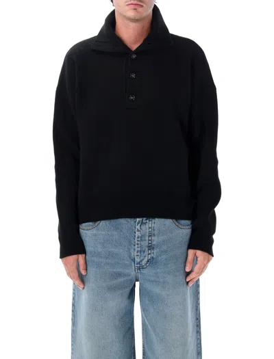Ami Alexandre Mattiussi Ami Paris Sweaters In Black