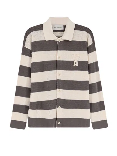Ami Alexandre Mattiussi Ami Paris Sweaters In Multi