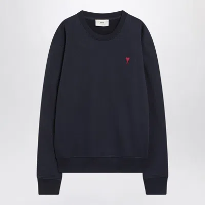AMI ALEXANDRE MATTIUSSI AMI PARIS SWEATSHIRT AMI DE COEUR ROUGE
