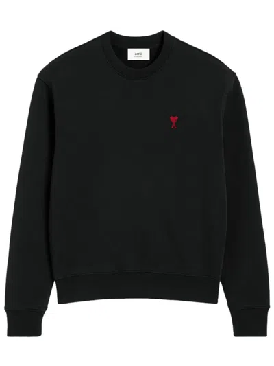 Ami Alexandre Mattiussi Ami Paris Sweatshirt In Black