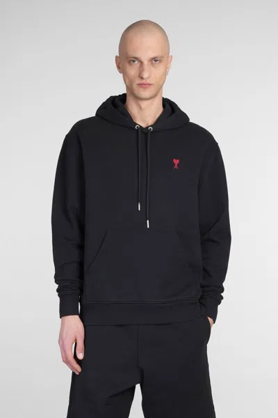 Ami Alexandre Mattiussi Ami Paris Sweatshirt In Black