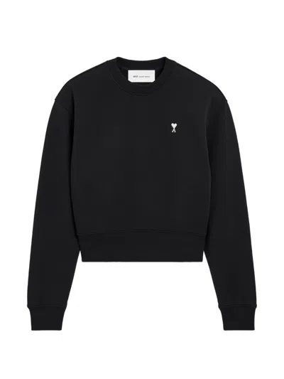 Ami Alexandre Mattiussi Ami Paris Sweatshirt In Black