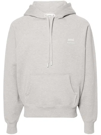 Ami Alexandre Mattiussi Ami Paris Hoodies Sweatshirt In Grey