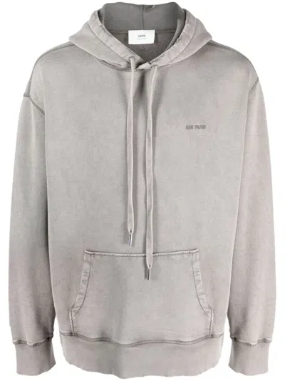 AMI ALEXANDRE MATTIUSSI AMI PARIS SWEATSHIRT WITH LOGO