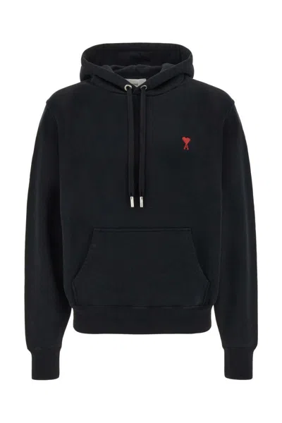 Ami Alexandre Mattiussi Ami Paris Sweatshirts In Black
