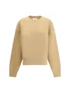 Ami Alexandre Mattiussi Ami Paris Women Ami De Coeur Embosse Sweatshirt In Neutral