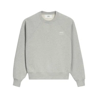 Ami Alexandre Mattiussi Ami Paris Sweatshirts In Grey