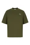 Ami Alexandre Mattiussi Alexandre Mattiussi In Cotton Jersey T-shirt Green