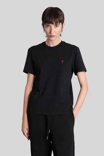 Ami Alexandre Mattiussi Ami Paris T-shirt In Black