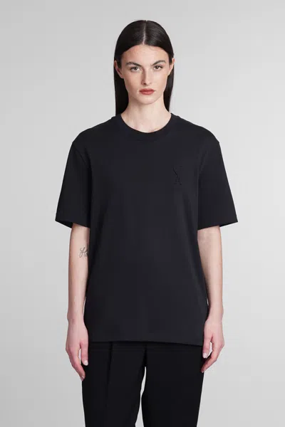 Ami Alexandre Mattiussi Ami Paris T-shirt In Black