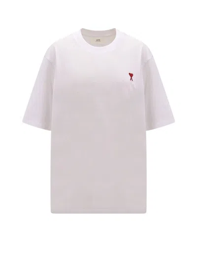 Ami Alexandre Mattiussi Ami Paris T-shirt In White