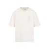 Ami Alexandre Mattiussi Ami Paris T-shirt With Woven Ami De Coeur