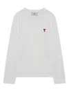 Ami Alexandre Mattiussi Ami Paris T-shirts And Polos In White