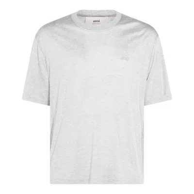 Ami Alexandre Mattiussi Ami Paris T-shirts And Polos In White
