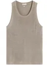 Ami Alexandre Mattiussi Ami Paris Tank Top In Ash
