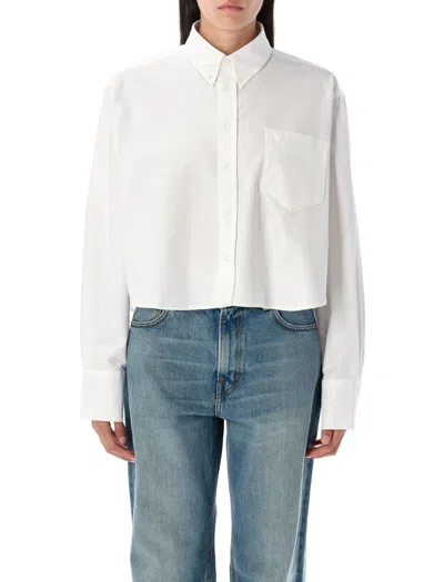Ami Alexandre Mattiussi Ami Paris T Shirts And Polos White