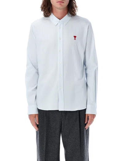 Ami Alexandre Mattiussi Ami Paris T Shirts And Polos In Blue