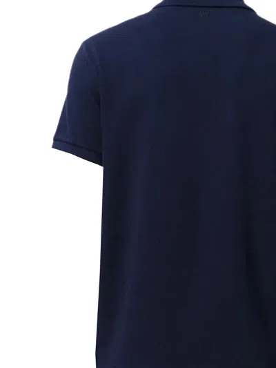 Ami Alexandre Mattiussi Ami Paris T-shirts In Blue