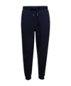 Ami Alexandre Mattiussi Ami Paris Tapered-leg Drawstring Track Pants In Blue