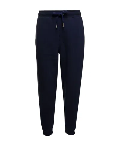 Ami Alexandre Mattiussi Ami Paris Tapered-leg Drawstring Track Pants In Blue
