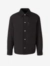 Ami Alexandre Mattiussi Ami De Coeur Padded Overshirt In Black