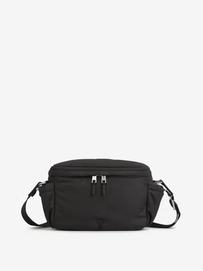 AMI ALEXANDRE MATTIUSSI AMI PARIS TECHNICAL SHOULDER BAG