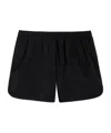 Ami Alexandre Mattiussi Elasticated Waist Shorts In Black