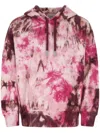 Ami Alexandre Mattiussi Ami Paris Tiedye Pattern Sweatshirt