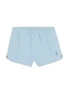 Ami Alexandre Mattiussi Logo-patch Swim Shorts In Blue