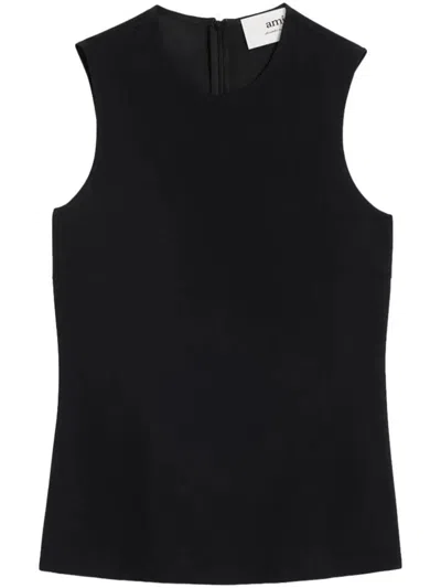 Ami Alexandre Mattiussi Ami Paris Topwear In Black