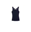 Ami Alexandre Mattiussi Ami Paris Top Navy Blue Braces In Blue