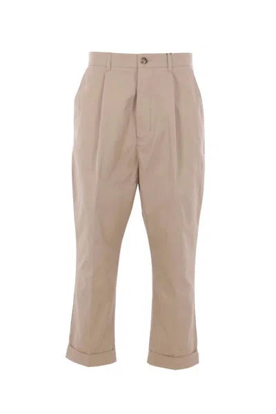 Ami Alexandre Mattiussi Ami Paris Trousers In Neutral