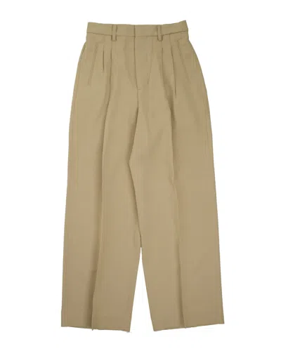 AMI ALEXANDRE MATTIUSSI AMI PARIS TROUSERS BEIGE