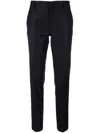 Ami Alexandre Mattiussi Tailored Straight Leg Wool Trousers In Blue