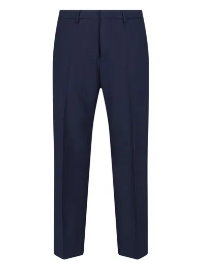 Ami Alexandre Mattiussi Ami Paris Trousers In Blue