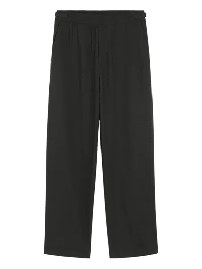 Ami Alexandre Mattiussi Ami Paris Trousers Elasticated Clothing In Black